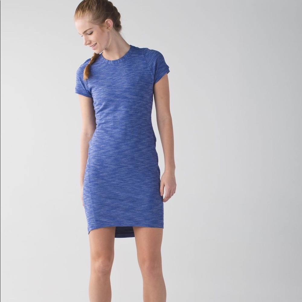 Lululemon & go Where- To Dress Sapphire Blue 10